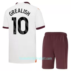 Günstige Manchester City Grealish 10 Kindertrikot Auswärts 2023/24 Kurzarm Günstige Manchester City Grealish 10 Kindertrikot Auswärts 2023/24 Kurzarm