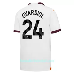 Günstige Manchester City Gvardiol 24 Herrentrikot Auswärts 2023/24 Kurzarm Günstige Manchester City Gvardiol 24 Herrentrikot Auswärts 2023/24 Kurzarm