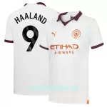 Günstige Manchester City Haaland 9 Herrentrikot Auswärts 2023/24 Kurzarm