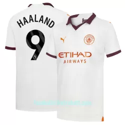 Günstige Manchester City Haaland 9 Herrentrikot Auswärts 2023/24 Kurzarm Günstige Manchester City Haaland 9 Herrentrikot Auswärts 2023/24 Kurzarm