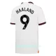 Günstige Manchester City Haaland 9 Kindertrikot Auswärts 2023/24 Kurzarm