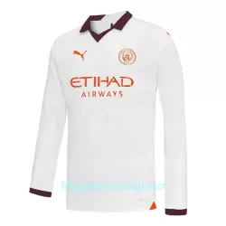 Günstige Manchester City Herrentrikot Auswärts 2023/24 Langarm Günstige Manchester City Herrentrikot Auswärts 2023/24 Langarm