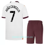 Günstige Manchester City Joao Cancelo 7 Kindertrikot Auswärts 2023/24 Kurzarm