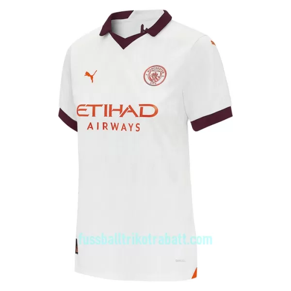 Günstige Manchester City Kevin De Bruyne 17 Damentrikot Auswärts 2023/24 Kurzarm