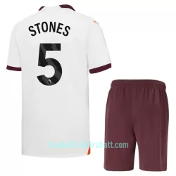 Günstige Manchester City Stones 5 Kindertrikot Auswärts 2023/24 Kurzarm Günstige Manchester City Stones 5 Kindertrikot Auswärts 2023/24 Kurzarm
