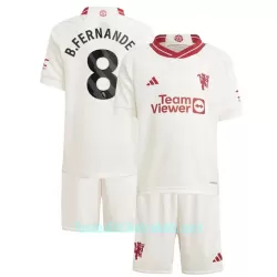 Günstige Manchester United Bruno Fernandes 8 Kindertrikot Ausweich 2023/24 Kurzarm Günstige Manchester United Bruno Fernandes 8 Kindertrikot Ausweich 2023/24 Kurzarm