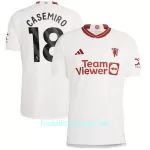 Günstige Manchester United Casemiro 18 Herrentrikot Ausweich 2023/24 Kurzarm