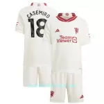Günstige Manchester United Casemiro 18 Kindertrikot Ausweich 2023/24 Kurzarm