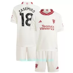 Günstige Manchester United Casemiro 18 Kindertrikot Ausweich 2023/24 Kurzarm Günstige Manchester United Casemiro 18 Kindertrikot Ausweich 2023/24 Kurzarm