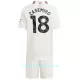 Günstige Manchester United Casemiro 18 Kindertrikot Ausweich 2023/24 Kurzarm