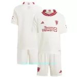Günstige Manchester United Kindertrikot Ausweich 2023/24 Kurzarm