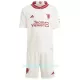 Günstige Manchester United Kindertrikot Ausweich 2023/24 Kurzarm