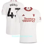 Günstige Manchester United Mengi 43 Herrentrikot Ausweich 2023/24 Kurzarm