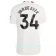 Günstige Manchester United Van De Beek 34 Herrentrikot Ausweich 2023/24 Kurzarm