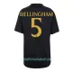 Günstige Real Madrid Bellingham 5 Kindertrikot Ausweich 2023/24 Kurzarm