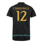 Günstige Real Madrid Camavinga 12 Herrentrikot Ausweich 2023/24 Kurzarm