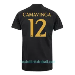 Günstige Real Madrid Camavinga 12 Herrentrikot Ausweich 2023/24 Kurzarm Günstige Real Madrid Camavinga 12 Herrentrikot Ausweich 2023/24 Kurzarm