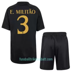 Günstige Real Madrid E. Militao 3 Kindertrikot Ausweich 2023/24 Kurzarm Günstige Real Madrid E. Militao 3 Kindertrikot Ausweich 2023/24 Kurzarm