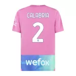 Günstige AC Mailand Calabria 2 Herrentrikot Ausweich 2023/24 Kurzarm