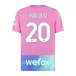 Günstige AC Mailand Kalulu 20 Herrentrikot Ausweich 2023/24 Kurzarm