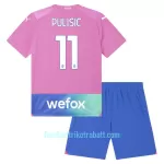 Günstige AC Mailand Pulisic 11 Kindertrikot Ausweich 2023/24 Kurzarm