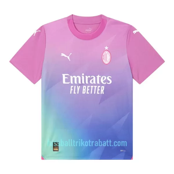 Günstige AC Mailand Pulisic 11 Kindertrikot Ausweich 2023/24 Kurzarm
