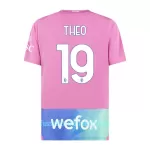 Günstige AC Mailand Theo 19 Herrentrikot Ausweich 2023/24 Kurzarm