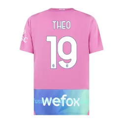 Günstige AC Mailand Theo 19 Herrentrikot Ausweich 2023/24 Kurzarm Günstige AC Mailand Theo 19 Herrentrikot Ausweich 2023/24 Kurzarm