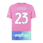 Günstige AC Mailand Tomori 23 Herrentrikot Ausweich 2023/24 Kurzarm