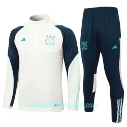 AFC Ajax Sweatshirts Anzüge 2023/24 Viertelreißverschluss Weiße AFC Ajax Sweatshirts Anzüge 2023/24 Viertelreißverschluss Weiße