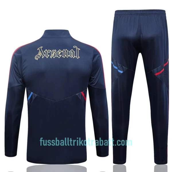 Arsenal Sweatshirts Anzüge 2023/24 Viertelreißverschluss Blaue