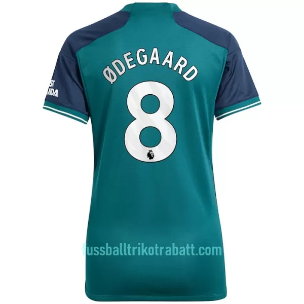 Günstige Arsenal Odegaard 8 Damentrikot Ausweich 2023/24 Kurzarm