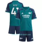 Günstige Arsenal Rice 41 Kindertrikot Ausweich 2023/24 Kurzarm