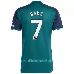 Günstige Arsenal Saka 7 Herrentrikot Ausweich 2023/24 Kurzarm