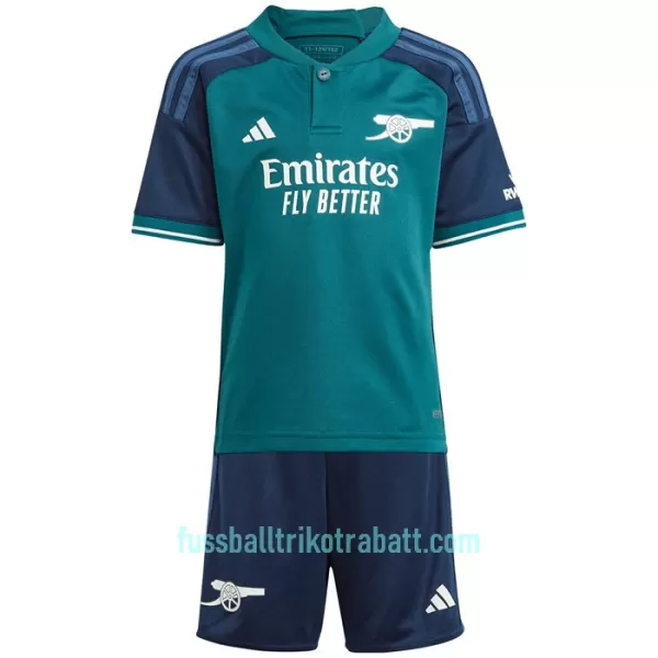 Günstige Arsenal Saka 7 Kindertrikot Ausweich 2023/24 Kurzarm