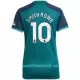 Günstige Arsenal Smith Rowe 10 Damentrikot Ausweich 2023/24 Kurzarm