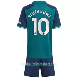 Günstige Arsenal Smith Rowe 10 Kindertrikot Ausweich 2023/24 Kurzarm