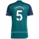 Günstige Arsenal Thomas 5 Herrentrikot Ausweich 2023/24 Kurzarm