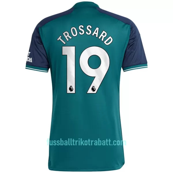 Günstige Arsenal Trossard 19 Herrentrikot Ausweich 2023/24 Kurzarm