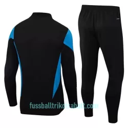 Deutschland Sweatshirts Anzüge 2023/24 Viertelreißverschluss Schwarze