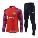 FC Barcelona Sweatshirts Anzüge 2023/24 Viertelreißverschluss Rote