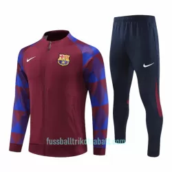 FC Barcelona Trainingsjackenanzüge 2023/24 Viertelreißverschluss Rote FC Barcelona Trainingsjackenanzüge 2023/24 Viertelreißverschluss Rote