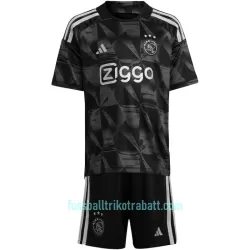 Günstige Ajax Kindertrikot Ausweich 2023/24 Kurzarm