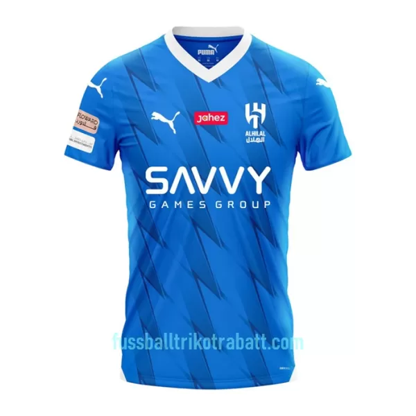 Günstige Al Hilal SFC Neymar Jr 10 Herrentrikot Heim 2023/24 Kurzarm
