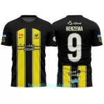 Günstige Al Ittihad Benzema 9 Herrentrikot Heim 2023/24 Kurzarm