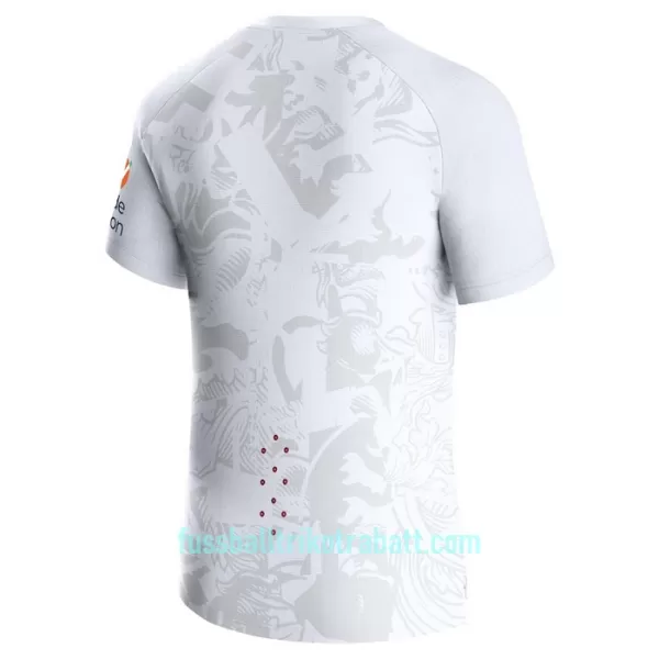 Günstige Aston Villa Herrentrikot Auswärts 2023/24 Kurzarm