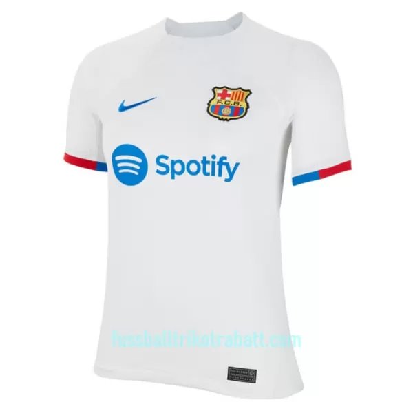 Günstige FC Barcelona Gavi 6 Kindertrikot Auswärts 2023/24 Kurzarm