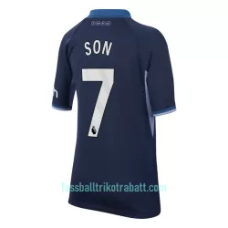 Günstige Tottenham Hotspur Son 7 Kindertrikot Auswärts 2023/24 Kurzarm