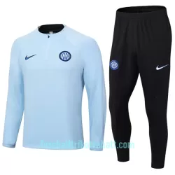 Inter Mailand Sweatshirts Anzüge 2023/24 Viertelreißverschluss Blaue Inter Mailand Sweatshirts Anzüge 2023/24 Viertelreißverschluss Blaue