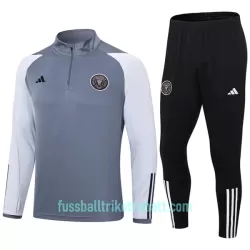 Inter Miami CF Sweatshirts Anzüge 2023/24 Viertelreißverschluss Graue Inter Miami CF Sweatshirts Anzüge 2023/24 Viertelreißverschluss Graue
